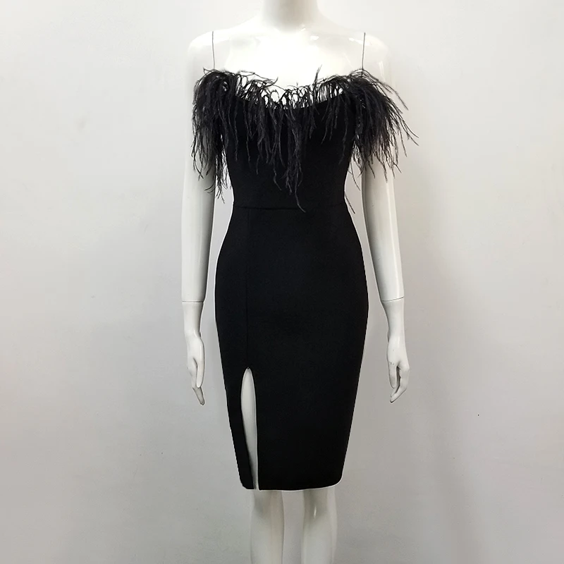 Одежда высшего качества Для женщин Летнее сексуальное платье без бретелек Jag