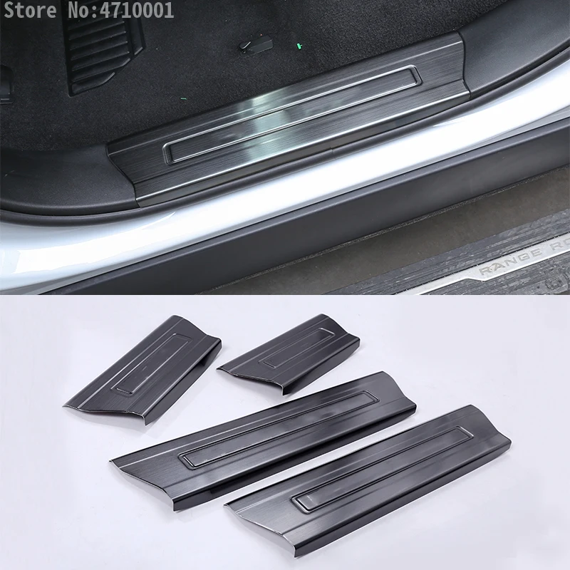 Защитная Накладка порога для Land Rover Range Sport 2014-2017 нержавеющая сталь 4 шт. |