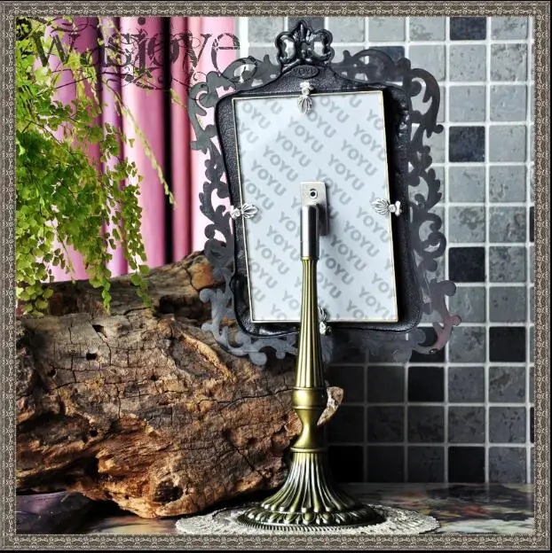 Европейский со в виде античной рамки для зеркала косметическое зеркало