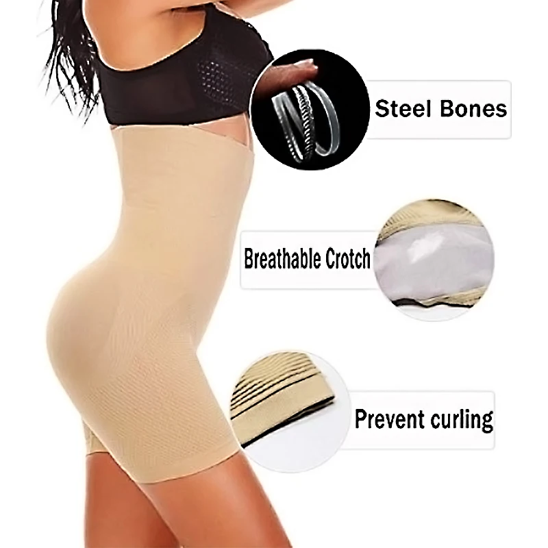 SATRUEX 2019 Women High Waist Panty Brief Body Shaper Tummy Control Belt Slimming Underwear Shapewear Girdle | Женская одежда