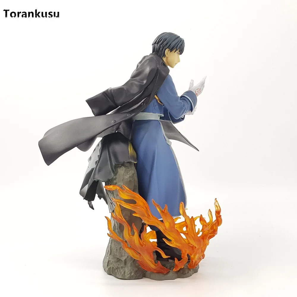 Стальной алхимик фигурка Роя мустанга 240 мм ПВХ модель игрушки Аниме диорама