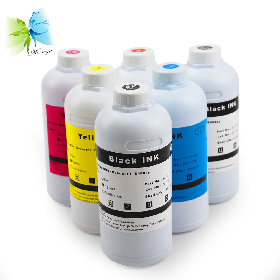 Чернила для принтера Canon IPF8400SE IPF 8400SE 1000 мл|pigment ink|ink for canoncartridge ink |