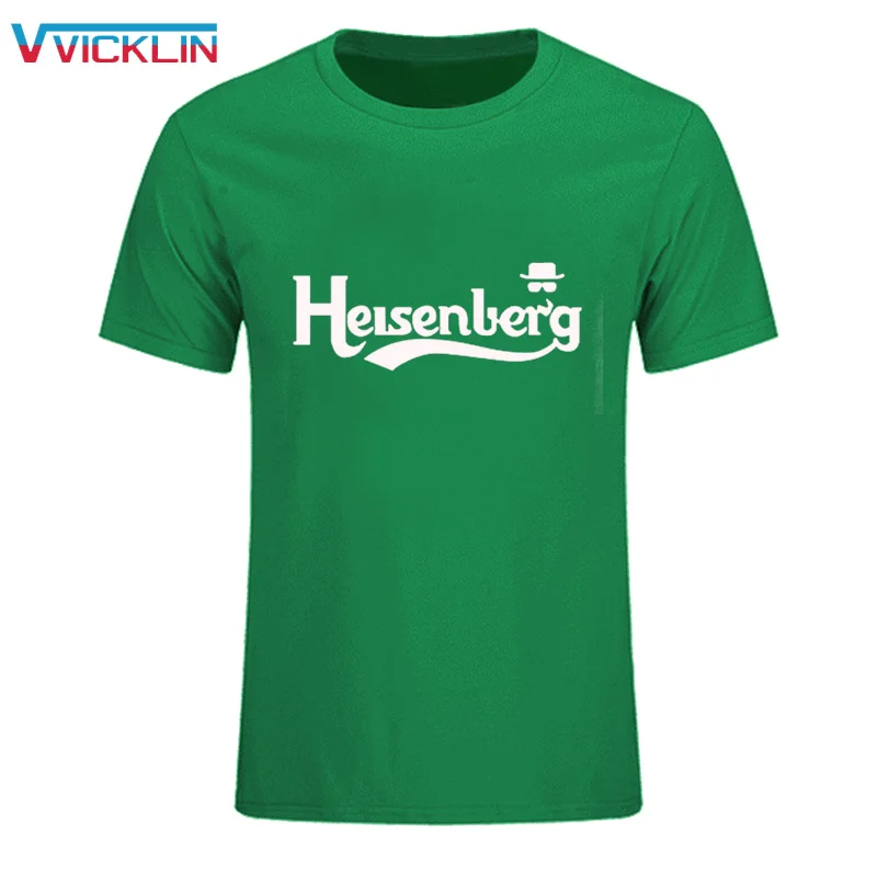 New Fashion Men leisure T Shirts Breaking Bad Heisenberg Top Graphic Tees Summer Cotton O Neck large code Short Sleeve | Мужская одежда