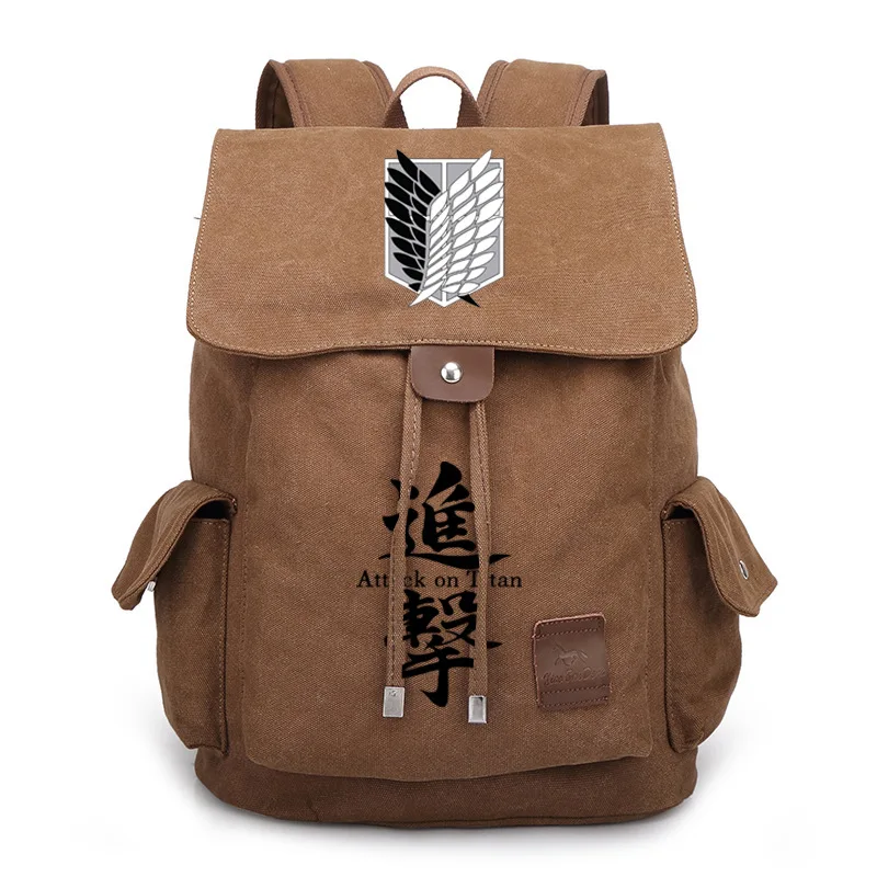 Рюкзак Attack on Titan Скаутинг Легион мультфильм Студенческая школьная сумка