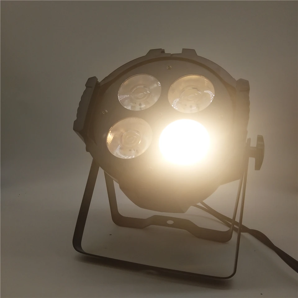 Кейс для полетов + 4 шт. высокая яркость COB 200 Вт LED par light двухцветная четырехглазная