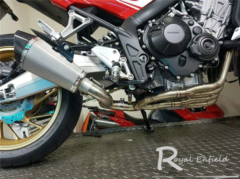 Для Honda CBR650F CBR650 CB650F 2014 2018 передний ряд сторона Tntact титановый сплав мотоцикл