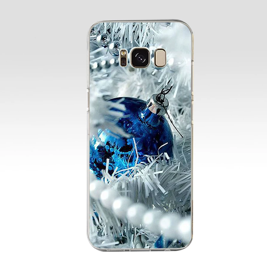 145 Z счастливый Рождественский из ТПУ Мягкий силиконовый чехол для samsung Galaxy s6 s7 edge S9 S8 S10 Plus чехол для телефона Capa Capinha