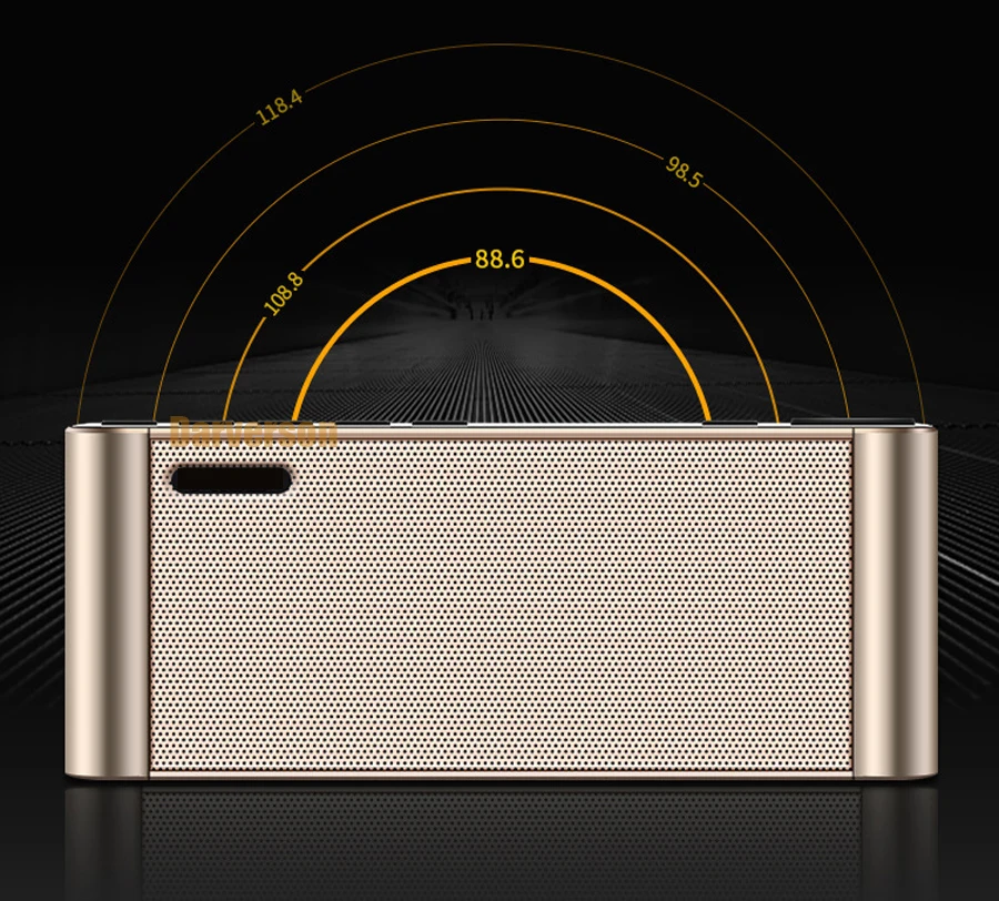 Классный Винтажный Классический bluetooth динамик Встроенный радио mp3 плеер кардридер ЖК-дисплей для мобильного телефона компьютера планшета