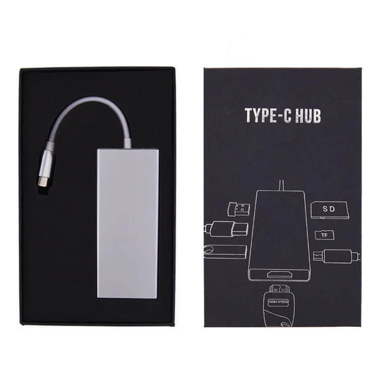 Производитель Type-c к Hdmi док-станции Hdmi/usb3.0 концентратор/sd Tf карта конвертер |