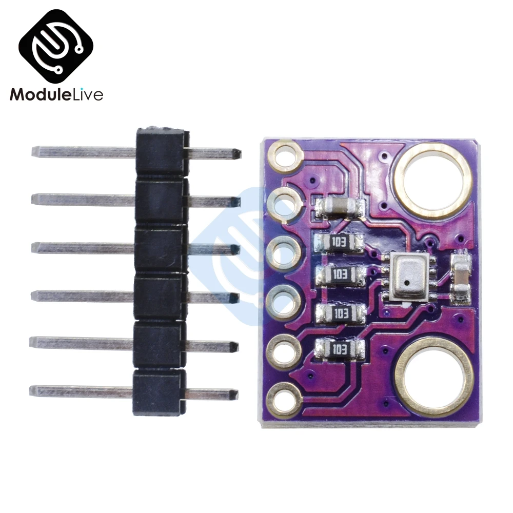 10 шт. I2C/SPI BMP280 3 V Цифровой атмосферный модуль атмосферного датчика давления для