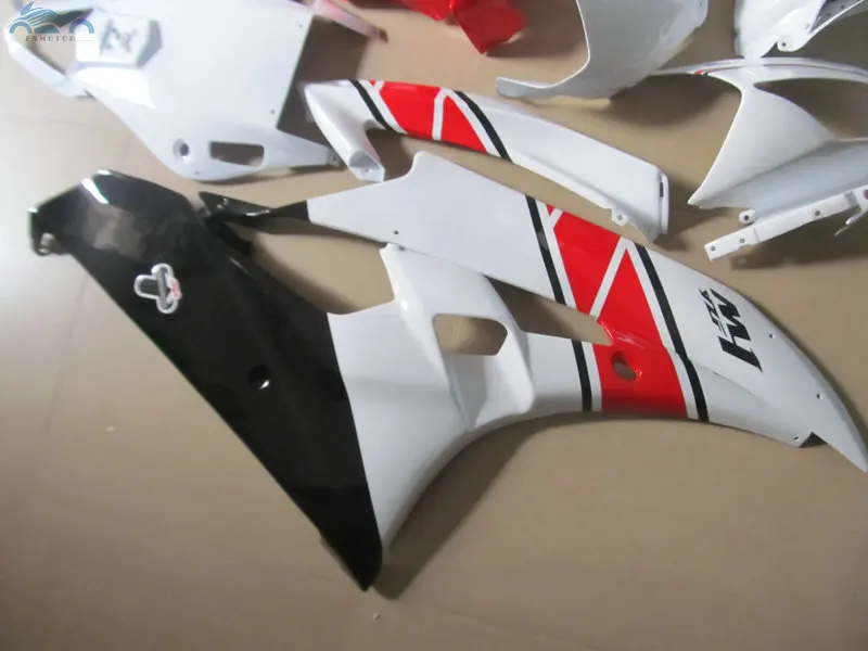 Подгонянный ваш инжектор обтекателя комплект подходит для YAMAHA R6 YZFR6 2006 2007 YZF 06 07