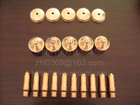 45 pcs 220552 220554 220555 50a consumables for 80a plasma cutting torch400xd260260xd130130xd40703070 machine