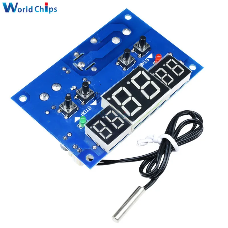 Интеллектуальный модуль термостата W1401 с цифровым светодиодным дисплеем