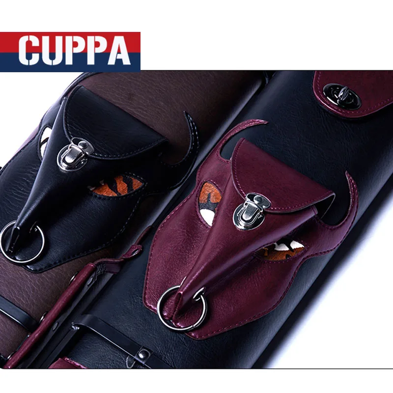 Новинка чехол для бильярдного кия Cuppa на 2 пуговицы с 4 валами Стильный 6
