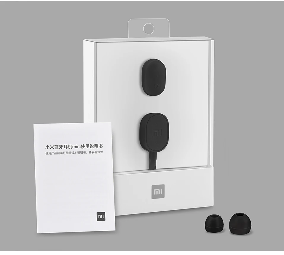 Оригинальная Xiaomi mi bluetooth-гарнитура mi ni Bluetooth 4,1, беспроводные наушники IPX4, водонепроницаемые MEMS mi, наушники с громкой связью