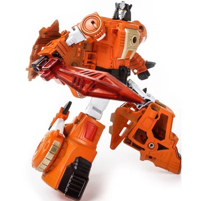 B NO RETAIL BOX Comic Club BMB Volcanicus трансформация негабаритный Combiner power Ranger Grimlock сплав динозавр фигурка робот игрушка - Цвет: B NO RETAIL BOX