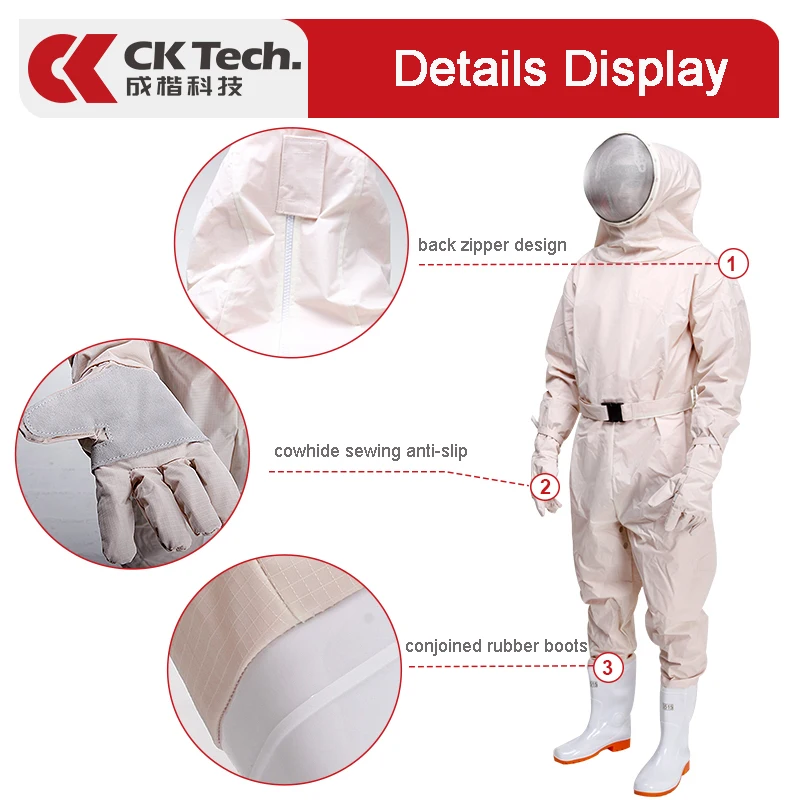 CK Tech. Костюм пчеловода для Пасечник профессиональное оборудование защитное улей