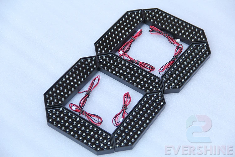 7 сегментный светодиодный номер модуль 18 дюймов красный зеленый белый масляная