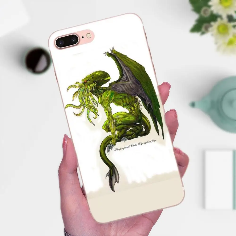 Для Xiaomi Redmi Note 2 3S 4 4A 4X 5 5A 6 6A Pro Plus уникальный прозрачный чехол из ТПУ Land Lovecraft |