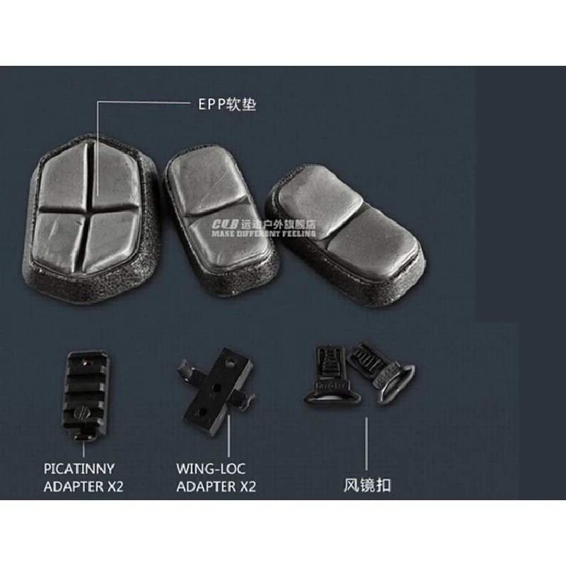 2020 Новинка СКП Тактический шлем передач уличные очки для страйкбола вуду