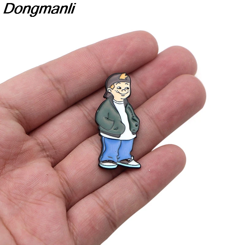 P2722 Dongmanli эмалированные шпильки и броши для женщин и мужчин Нагрудный значок для рюкзака