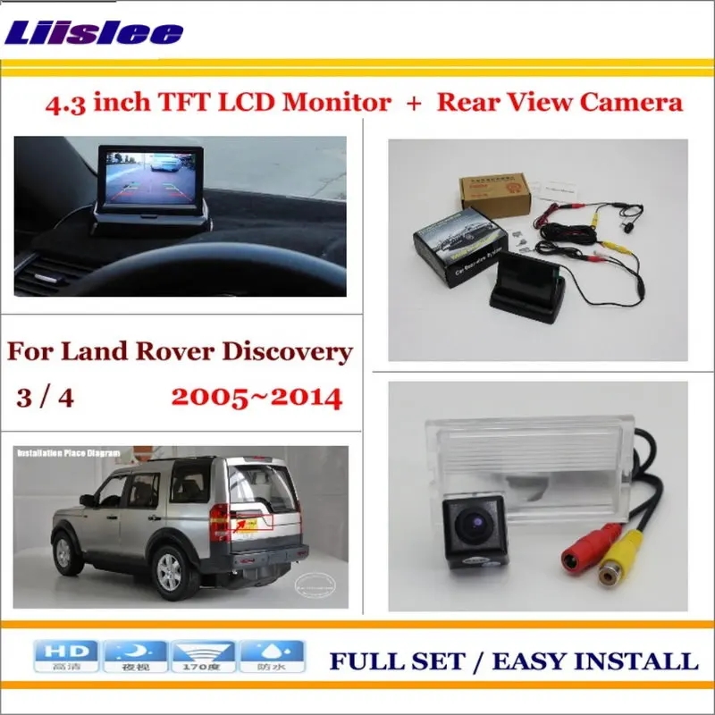 

Auto Camera For Land Rover Discovery 3 4 2005-2014 Car Parking Camera 4.3" LCD Monitor Parking Rearview System