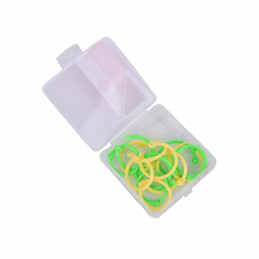 16 шт./кор. DIY записная книжка с кольцевым механизмом для Тетрадь отрывными листами