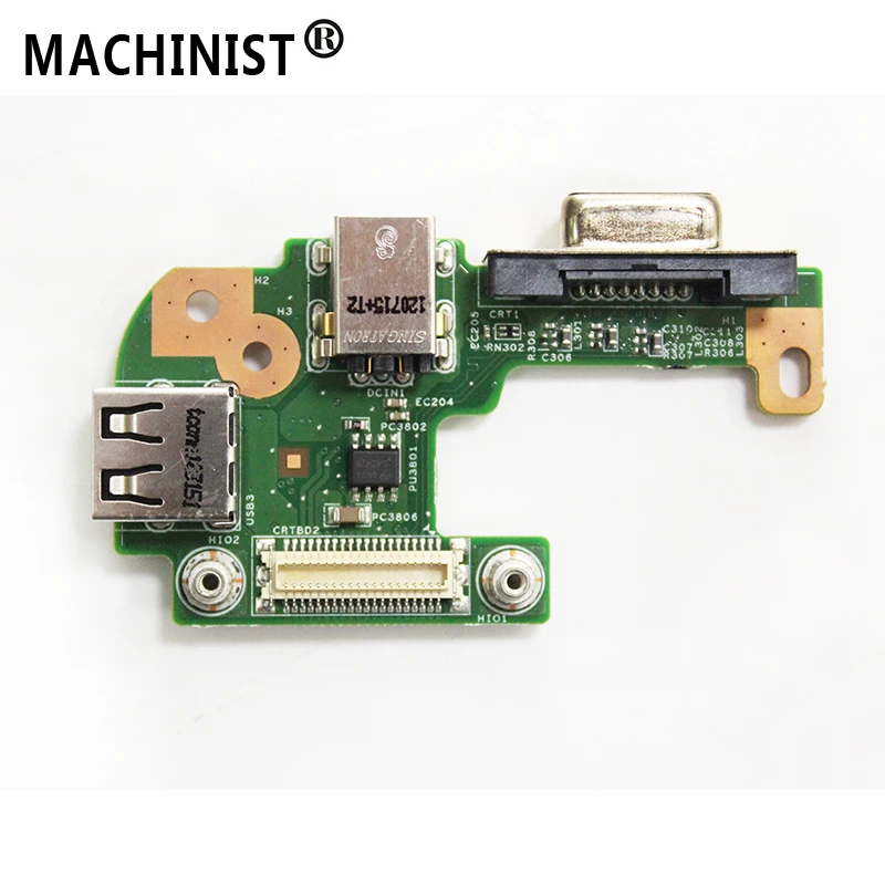 DC разъем питания плата для Dell Inspiron 15R N5110 с VGA USB2.0 DQ15DN15 48.4IF05.021 48.4IF05.011 100%