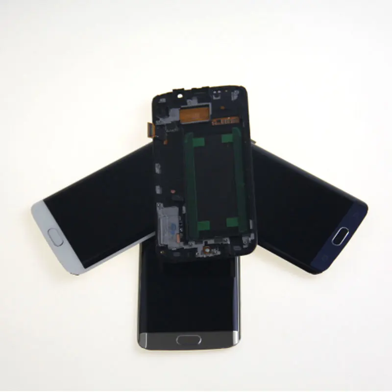 AMOLED для SAMSUNG Galaxy s6 edge G925 G925F G925I ЖК дисплей планшета Ассамблеи мобильного телефона