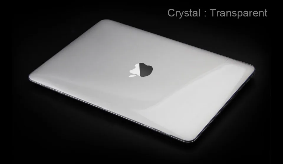 Crystal Transparent Для Apple macbook 12 дюймов модель A1534, ZVRUA Ультратонкий матовый/Кристальный чехол для ноутбука+ прозрачная крышка клавиатуры - Цвет: Crystal Transparent