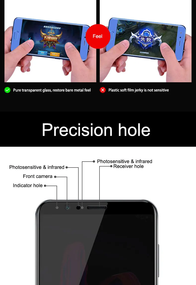 Fhvumx 3D полное покрытие закаленное Стекло для huawei Honor 8 9 10 Lite V9 V10 высокое качество Экран защитное стекло на Honor 9 10