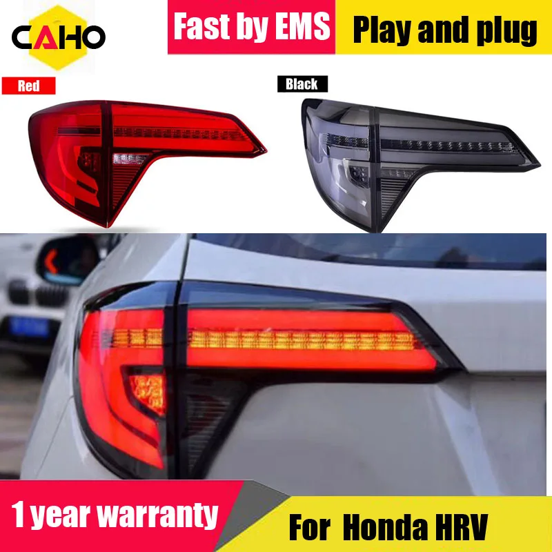 Автомобильный Стайлинг динамический поворотник задние фонари для Honda hr-v HR-V задний фонарь светодиодный задний фонарь привод+ тормоз+ сигнал
