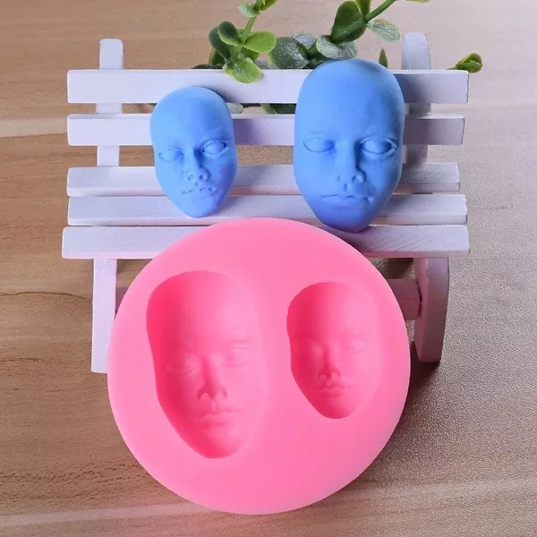 1 шт. маска для лица 3D силиконовый инструмент сделай сам украшения торта глины