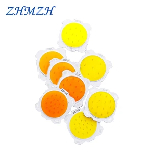 10 шт.лот 2820 COB светодиодный чип 5 Вт 7 Вт 9 Вт поверхностный источник света SMD для светодиодной лампы 20-28 мм Точечный светильник на бортовой лампе