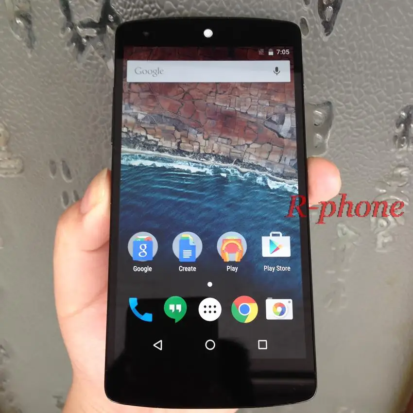 Google LG Nexus 5 D820 мобильный телефон 3g 4G gps Wifi NFC четырехъядерный 2 Гб ram 16 Гб разблокированный телефон Восстановленный