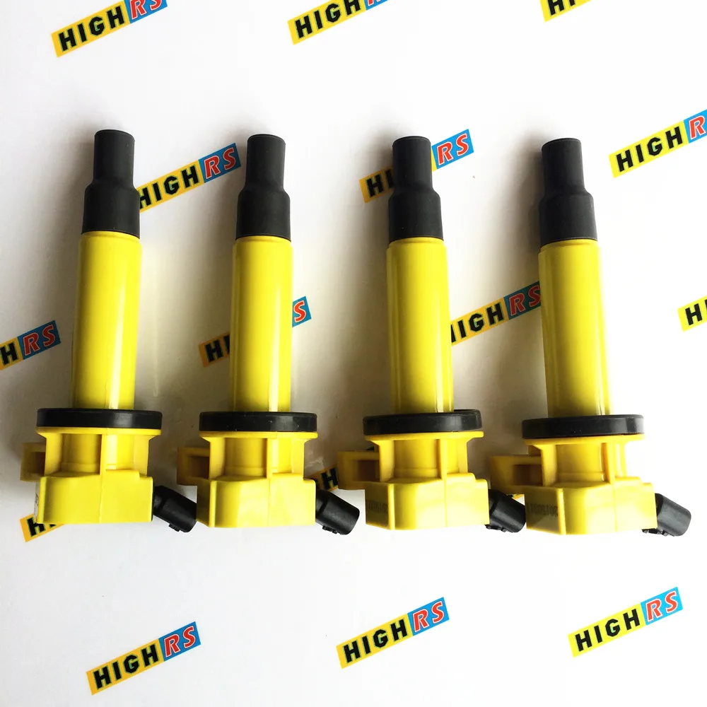 4 катушки зажигания для Toyota MR2 Celica Corolla Matrix Prizm Vibe 1ZZFE UF247 90919-02239 90080-19015 89057938