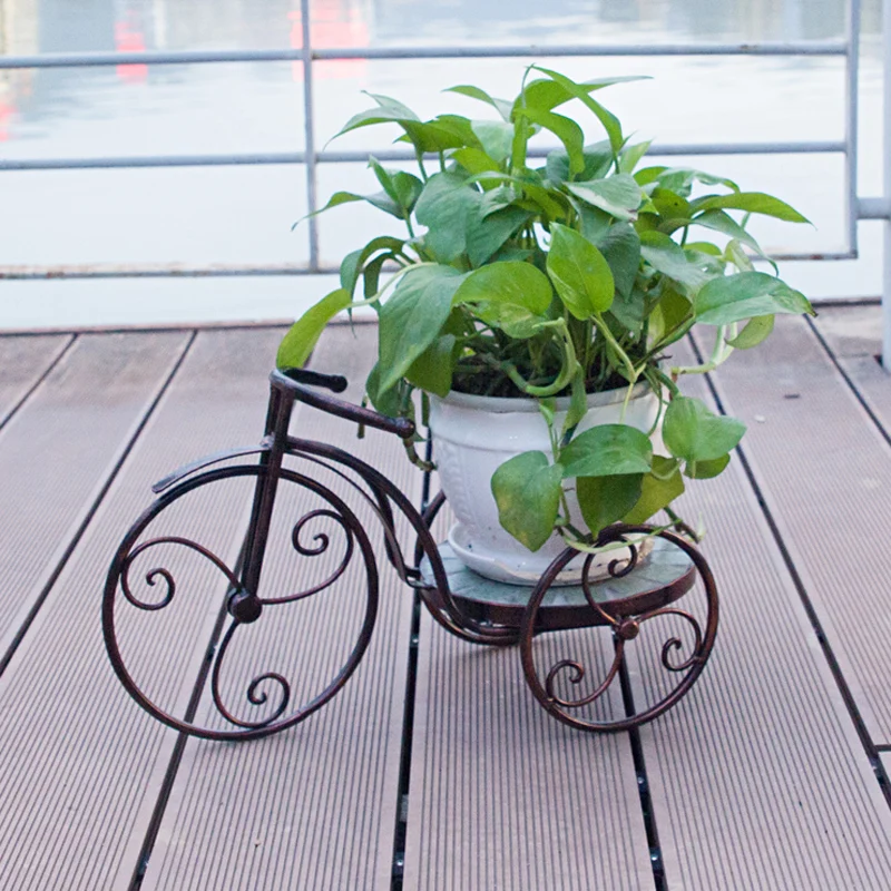 Специальное предложение круглый одиночный цветок мозаика Железный стенд