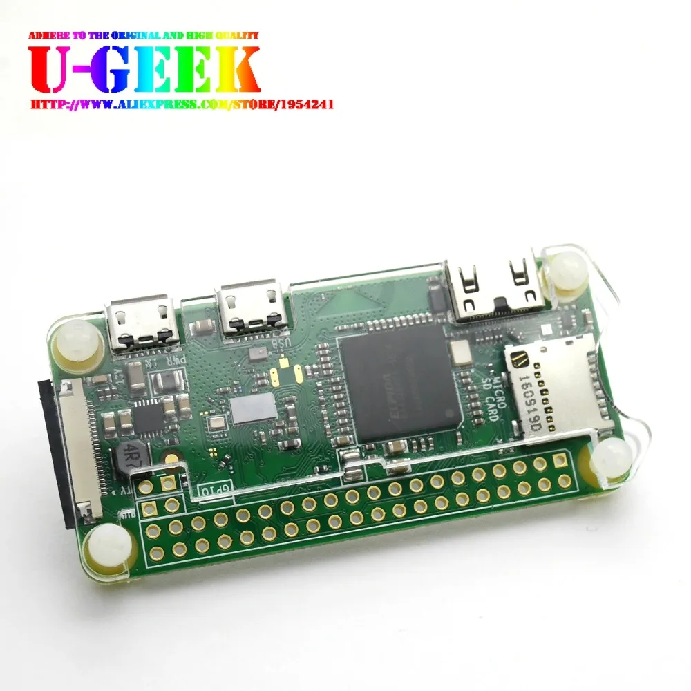 Акриловый чехол UGEEK для Raspberry Pi Zero W/версия камеры 1 3 прозрачный/защитный