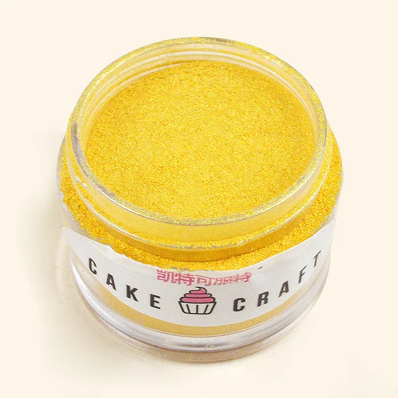 1 шт. 5 г Золотой съедобный пирог пищевой порошок окраска для украшения шоколада