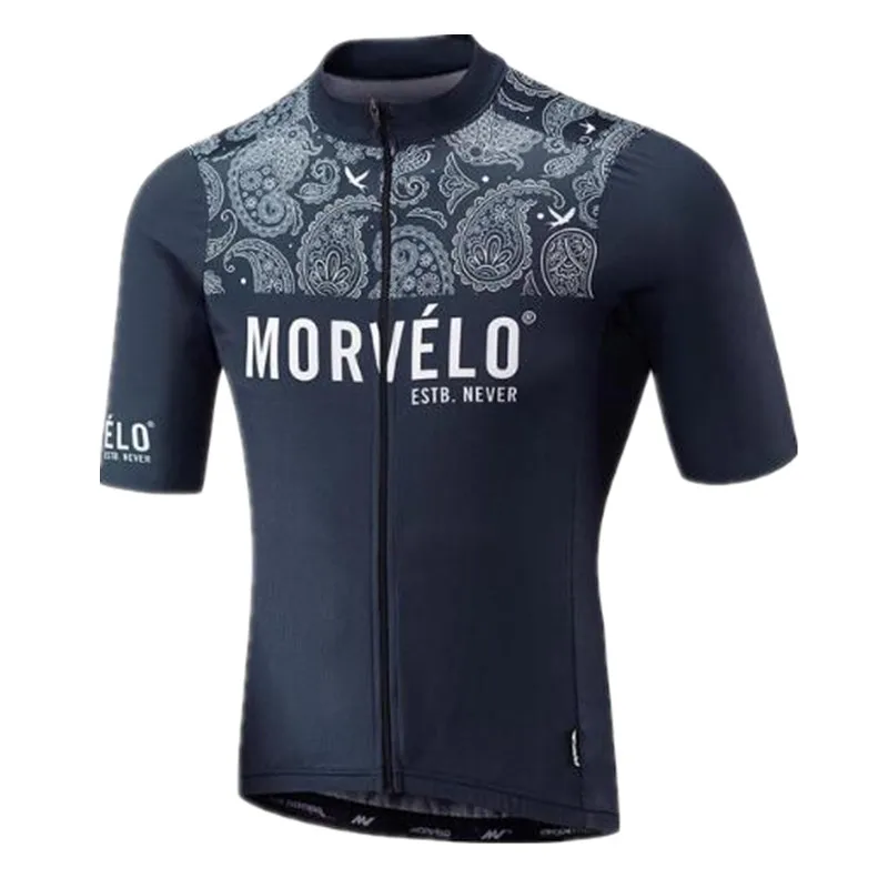 as picture 9D pad Morvelo летняя дышащая футболка с коротким рукавом для велоспорта Ropa De Ciclismo Hombre одежда для велоспорта Топы MTB Одежда для велоспорта - Цвет: as picture