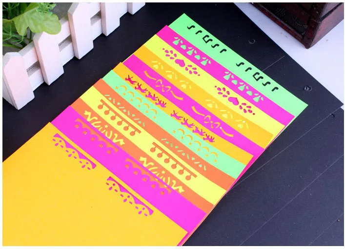 Кружевной рисунок Необычные крафтовые Дыроколы красота цветочный дизайн