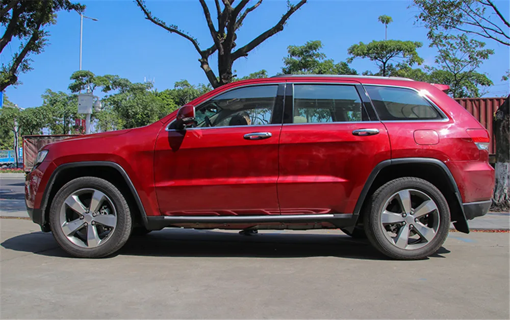 Алюминиевый Бег подножка nerf бар для JEEP Grand Cherokee 2011 2012 2013