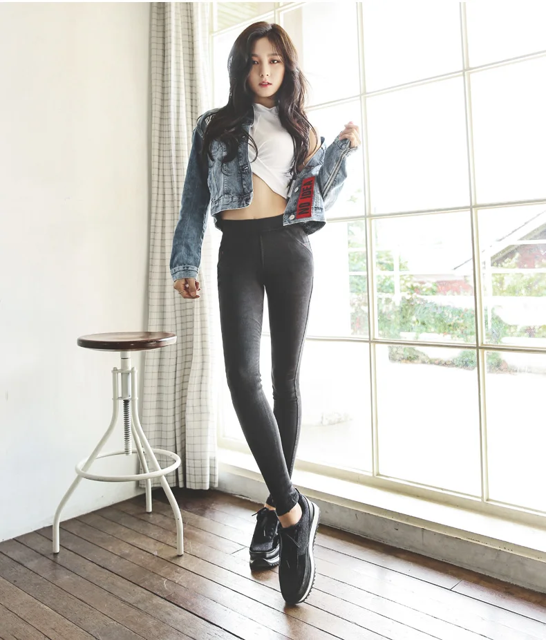 Леггинсы женские Стрейчевые с эффектом пуш-ап офисные брюки из смешанной