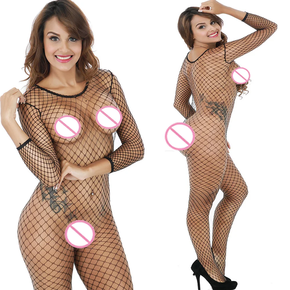 Женское нижнее белье ажурный боди с завязками | Тематическая одежда и униформа