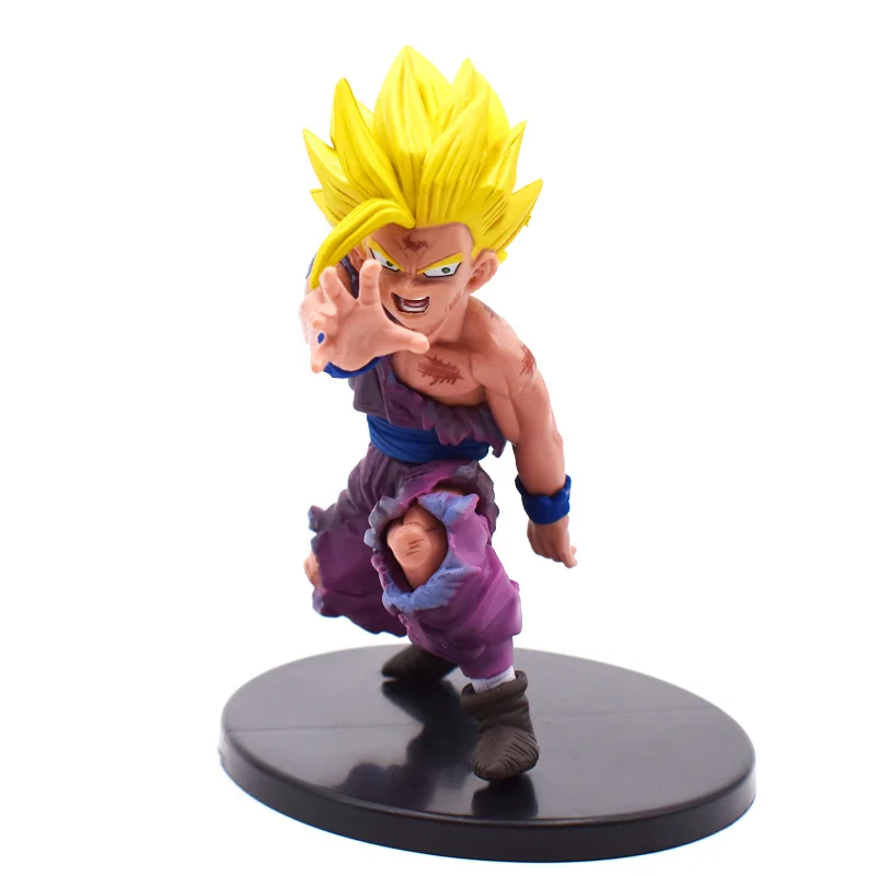 A NO BOX 11-23 см Dragon Ball Z Super Goku Son Gohan Broly Vegeta Cell Frieza Buu Broli trunks лопуха ПВХ Фигурки коллекционные игрушки - Цвет: A NO BOX