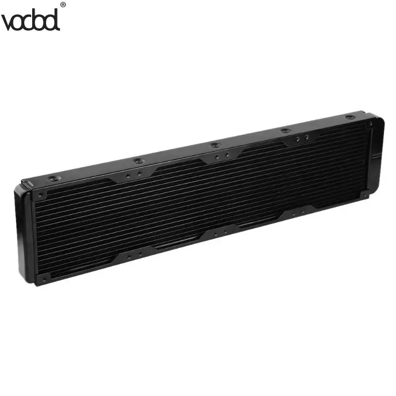 VODOOL 480 мм 18 трубок компьютер ПК система водяного охлаждения разрядка воды PC cpu жидкая вода с прямой резьбой радиатор Radiato