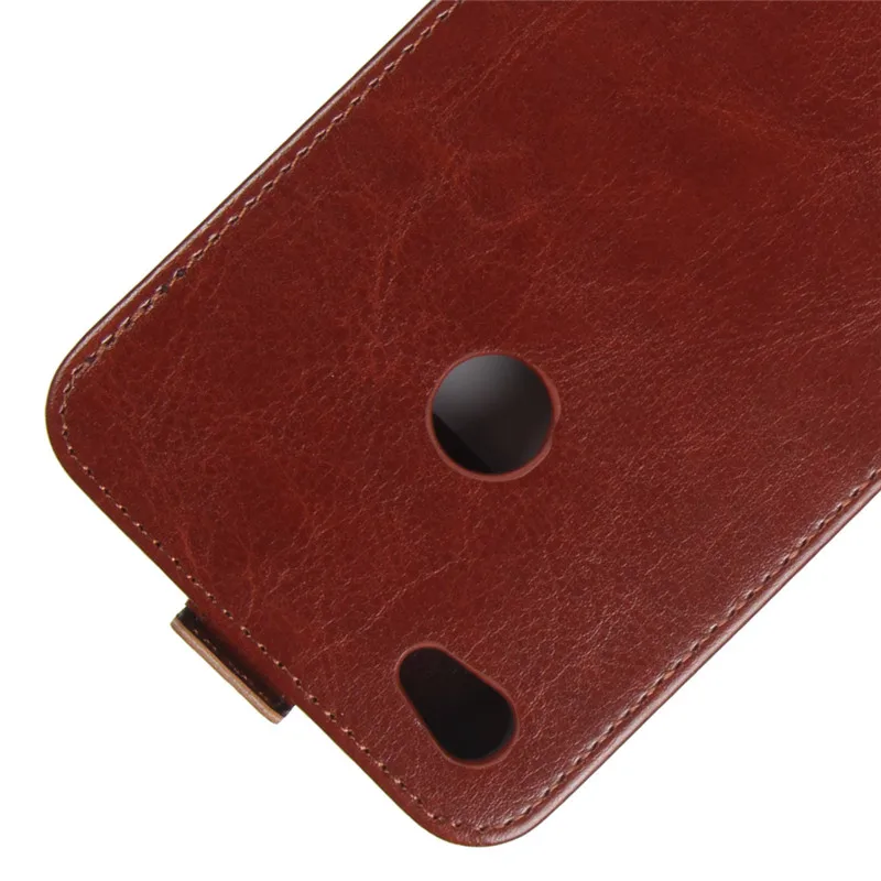 Для Xiaomi Redmi Y1 чехол ретро искусственная кожа Crazy Horse Вертикальный флип для