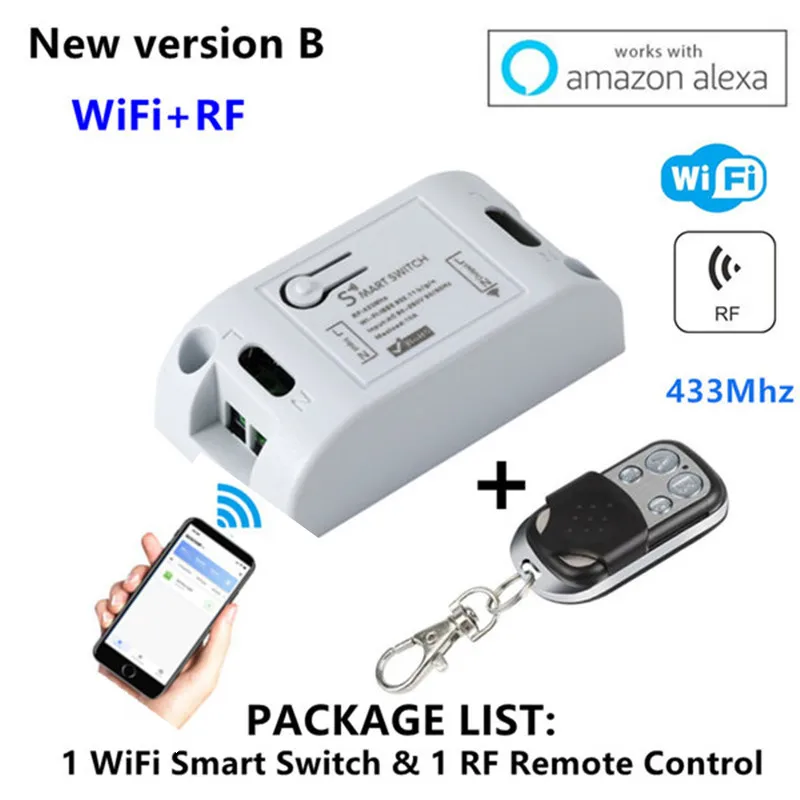 Wifi Switch DIY Умный Дом Модули Автоматизации Беспроводной Пульт Дистанционного