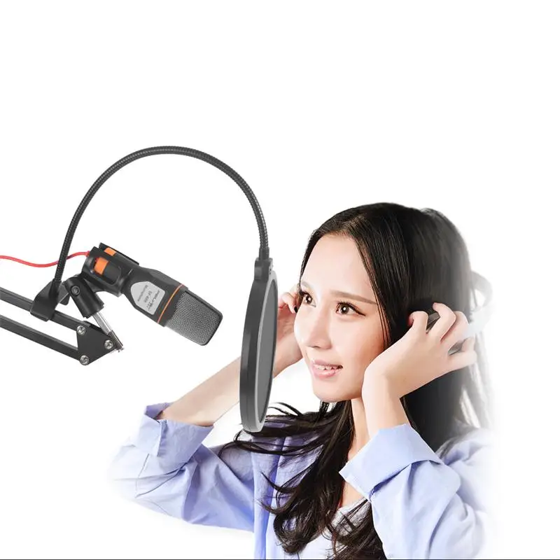 FELYBY профессиональный конденсаторный микрофон для ПК телефона ноутбука офиса