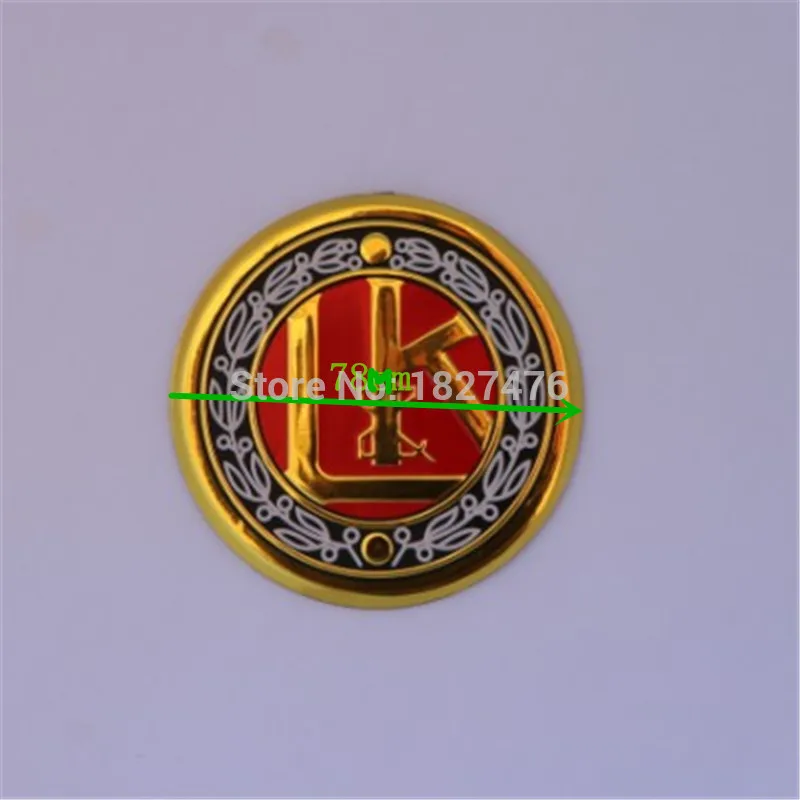 78mm sticker Специальные модифицированные ретро наклейки для автомобилей L& K, ограниченная серия, автомобильные наклейки для Octavia A5A7 Fabia Superb - Название цвета: 78mm sticker